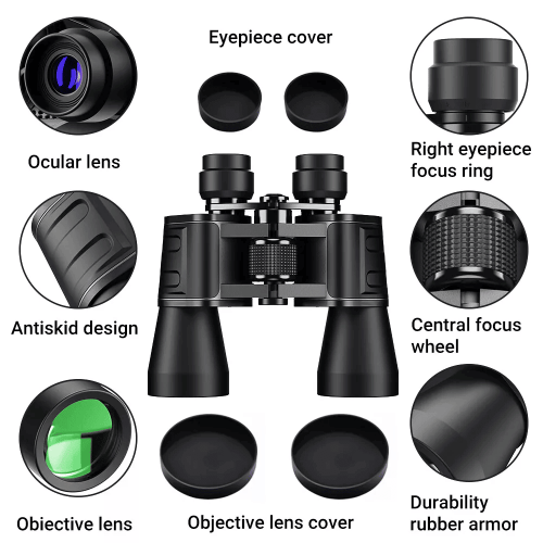 180x100 High Power Military Binoculars Day Night Vision Compact Waterproof Binoculars For Bird Watching Hunting Travel Football Games Stargazing With 180x100 High Power Military Binoculars Day Night Vision Compact Waterproof Binoculars For Bird Watching Hunting Travel Football Games Stargazing With
